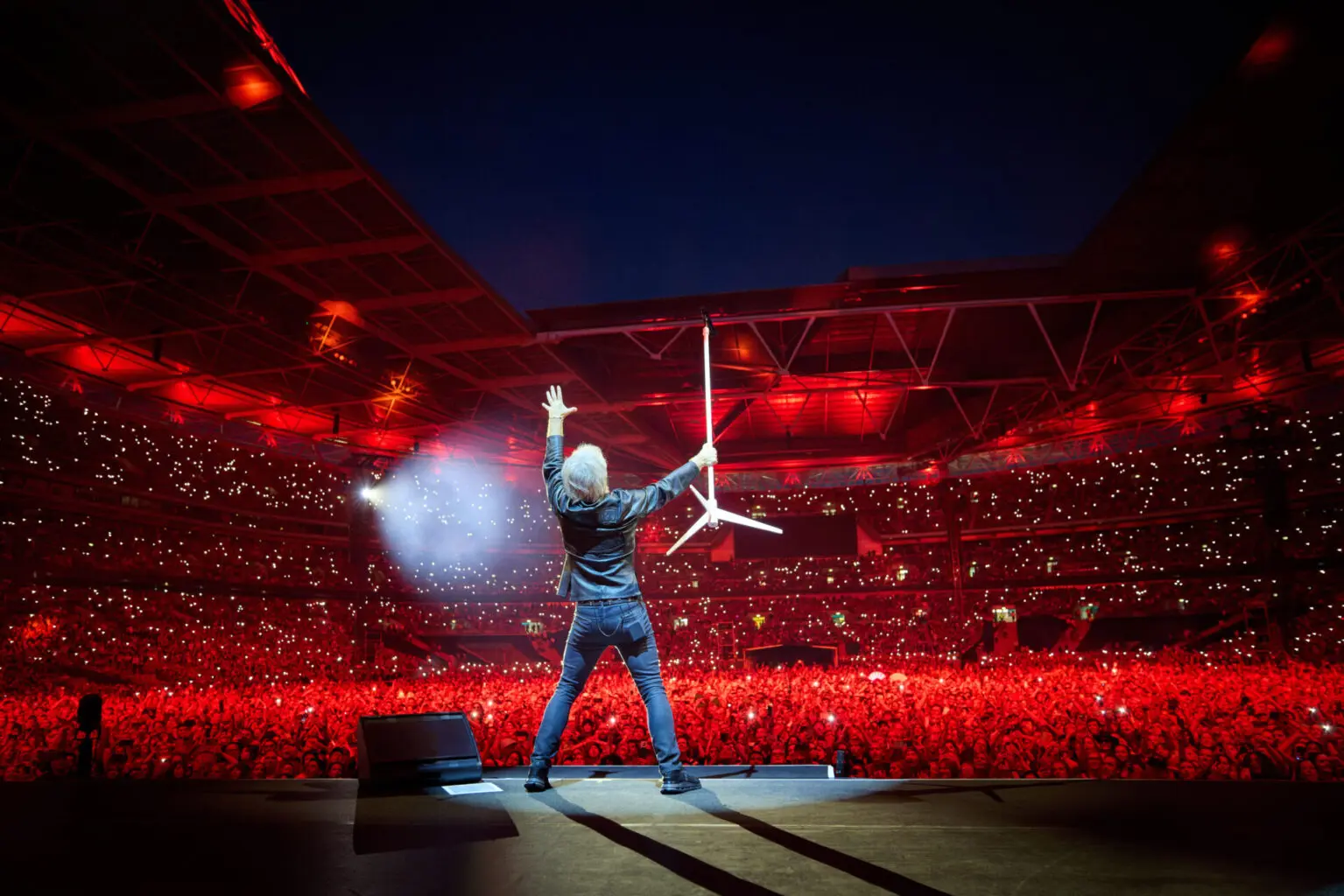 Bon Jovi in London's Wembley Stadium