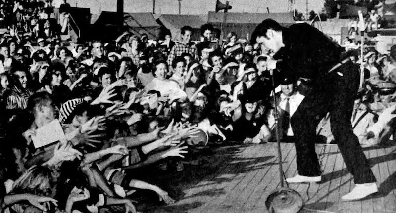 Elvis Presley, Mississippi-Alabama Fairgrounds, Tupelo, 26 September 1956