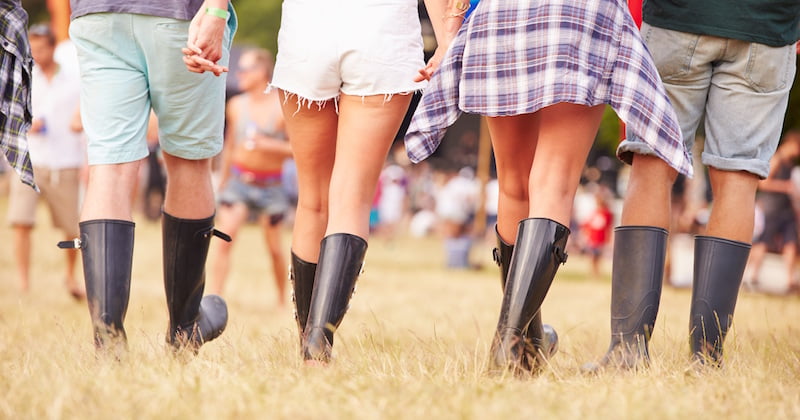 Festivalgoers, Live Nation/Snapchat Live Stories