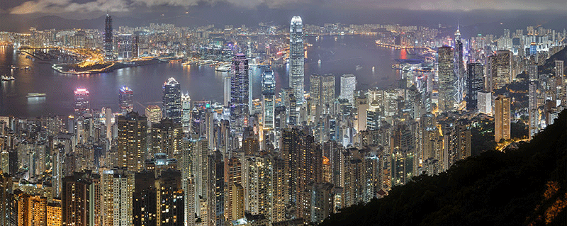 Hong Kong skyline, Samuel Louie, Alibaba Pictures