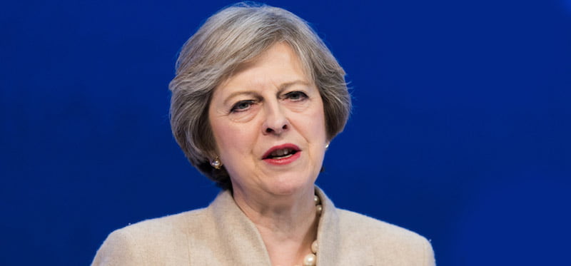 Theresa May, prime minister of the United Kingdom, Davos, January 2017, UK general election 2017