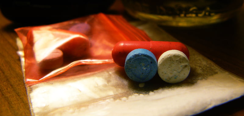 Ecstasy pills, MDMA