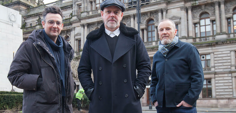 Scottish venue owners Andrew Fleming-Brown, Geoff Ellis and Mike Grieve