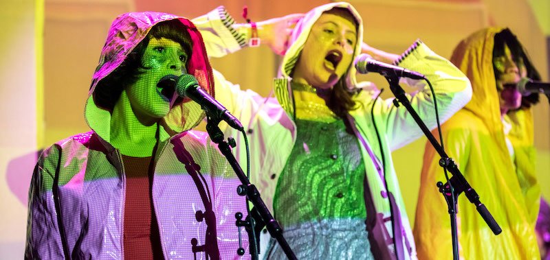 Superorganism perform at ESNS 2018 in January