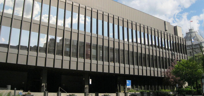 The Palais de Justice in Montreal is home to Quebec superior court