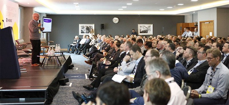 MOM Consultancy's Chris Kemp addresses delegates at E3S 2017