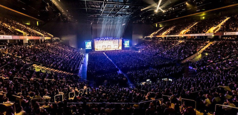Onex is committing its entire investment in SMG, whose assets include König-Pilsener Arena, into ASM