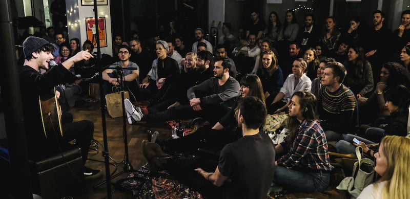 UTA's London office hosted a Sofar show in January
