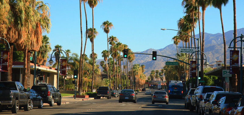 Palm Canyon Drive, Palm Springs, California