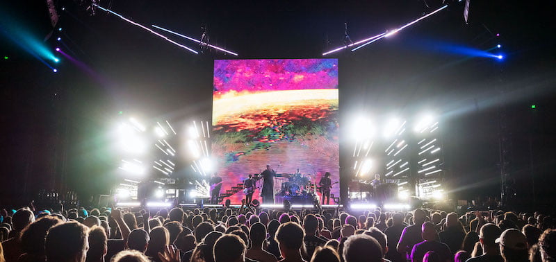 The Smashing Pumpkins, pictured in Texas last year, were to have played the ill-fated Doctor Music Festival