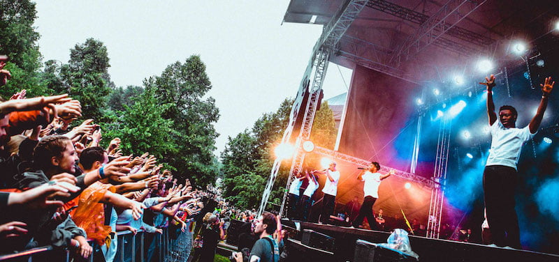 Brockhampton perform at Øya 18