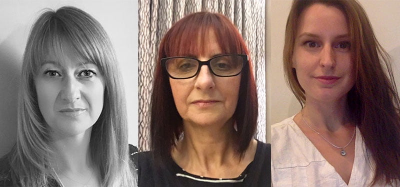 New MMF board members Jill Hollywood, Liza Buddie and Rebekah Tayler