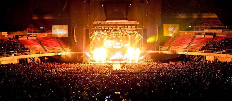 CIE/Ocesa operates Mexico City's Palacio de los Deportes, which has a capacity of 26,000 for music
