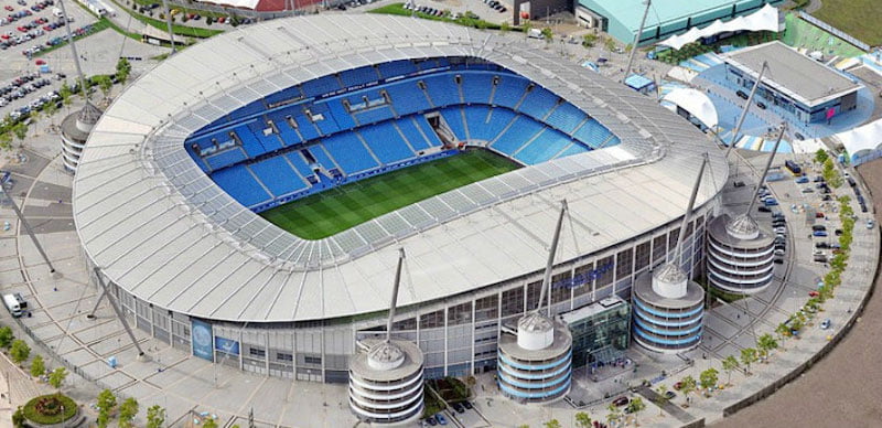 The OVG arena will be located at Etihad Campus, home to Manchester City FC's Etihad Stadium