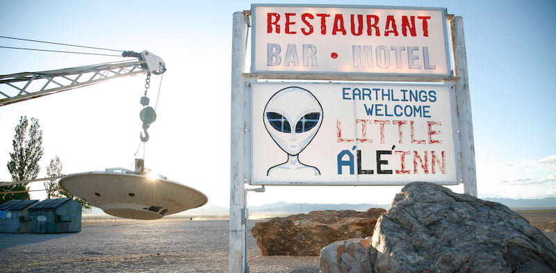 The Little A’Le’Inn is the only place catering to visitors in Rachel