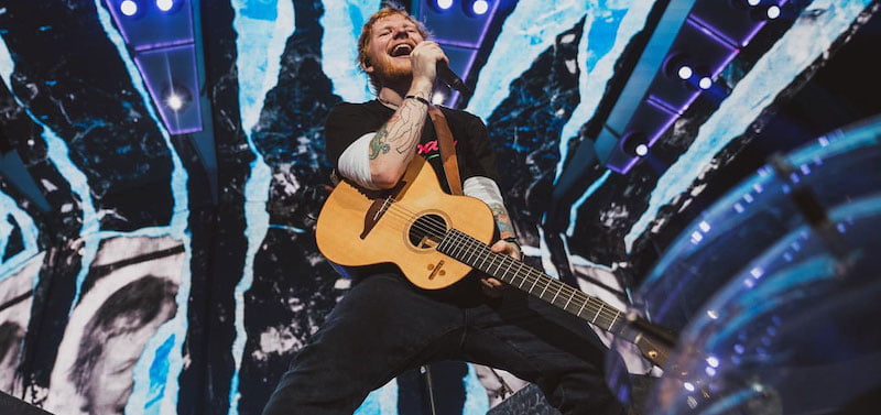 Ed Sheeran's + – = ÷ x stadium tour went on sale last Saturday 