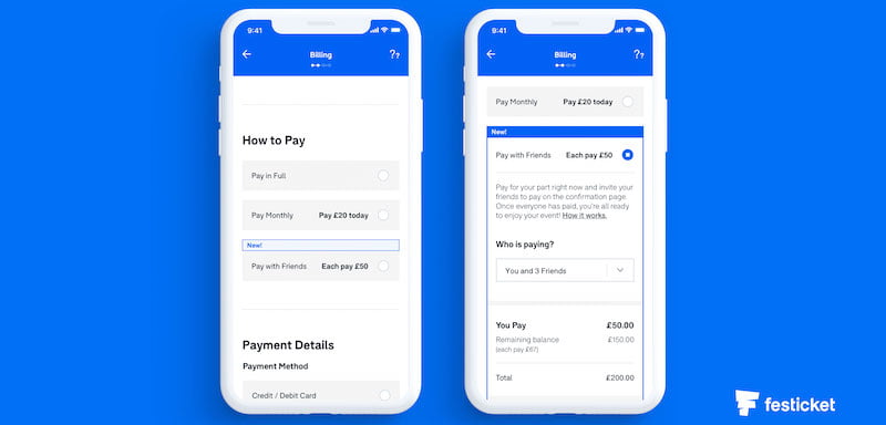 Pay with Friends