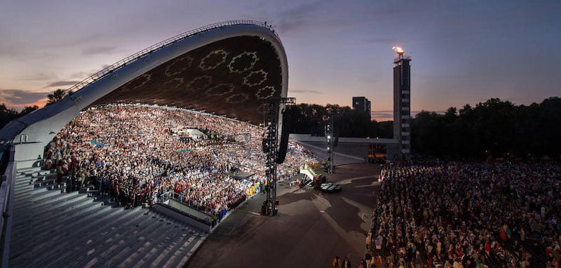 Rammstein were due to play Estonian shows at Tallinn's Song Festival Grounds