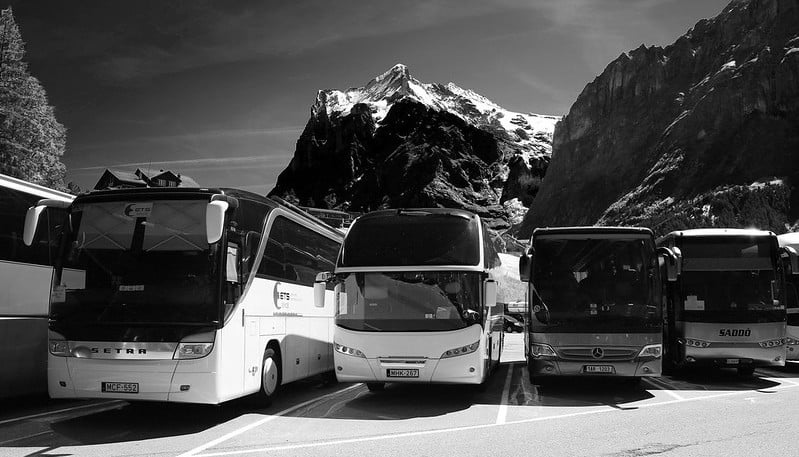 tour buses