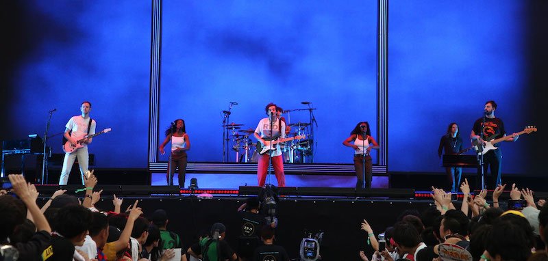 The 1975 perform in Tokyo for Summer Sonic 2019
