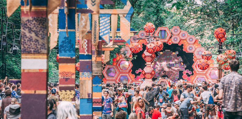 Decor and design at Noisily festival