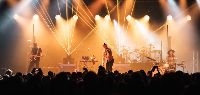 Vok performing at Iceland Airwaves 2019