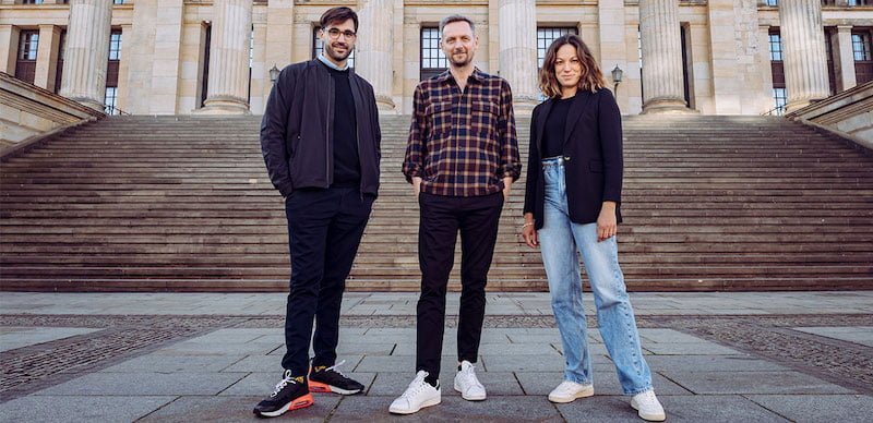 L–R: Kolb (BMG), Schacke (Undercover) and Casimir (BMG)