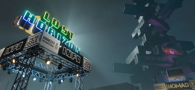 Lost Horizon's virtual reality venue in Sansar
