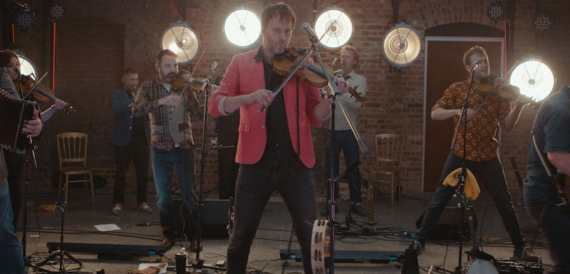 Bellowhead launched Crosstown Concerts' streaming platform