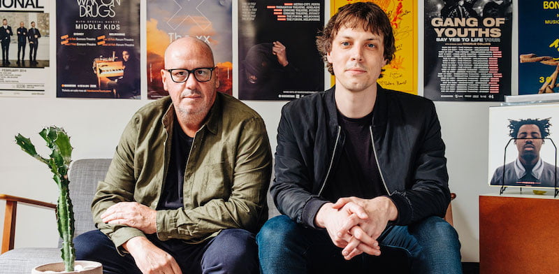 Handsome Tours’ executives Mark Dodds and Colin Daniels