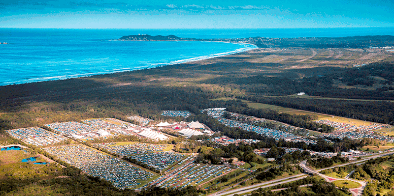 Byron Bay Bluesfest, New South Wales