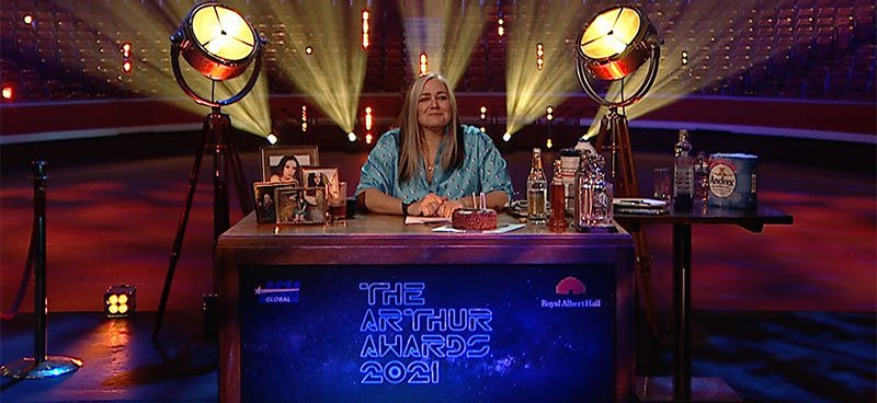 Arthur Awards 2021 host Emma Banks