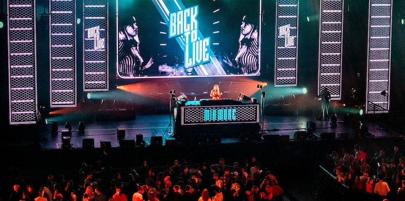 Sam Feldt, Lady Bee and Sunnery James and Ryan Marciano performed on Saturday night