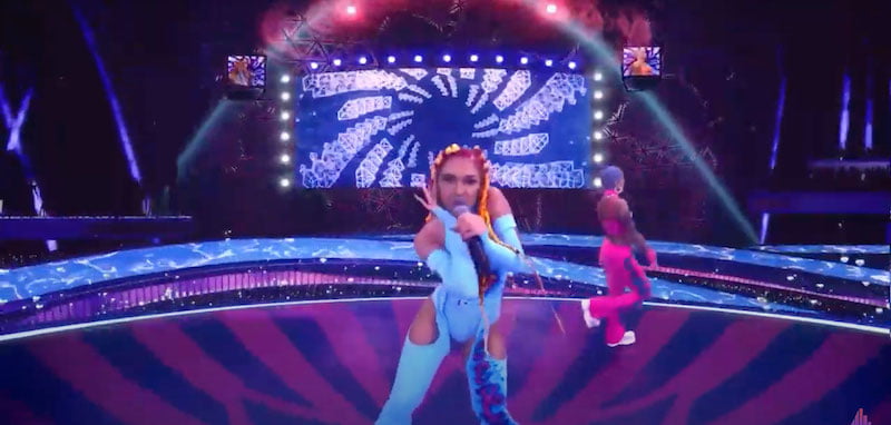 Still of Ceraadi's AmazeVR concert