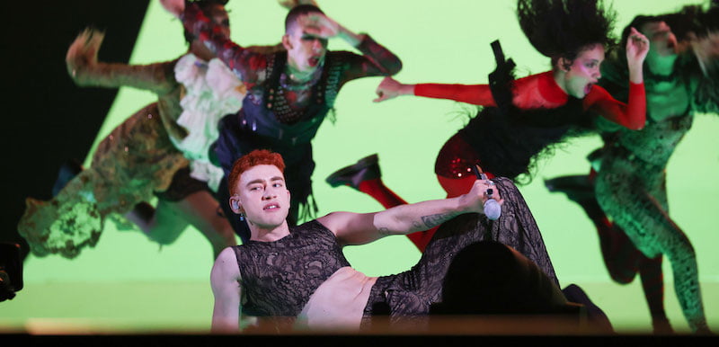 Brit Awards 2021: Years & Years performed the Pet Shop Boys’ ‘It's a Sin’ with Elton John