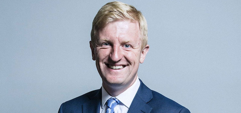 UK culture secretary Oliver Dowden