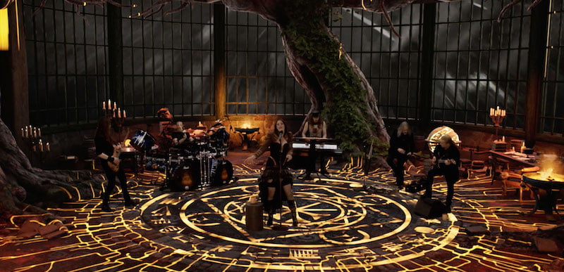 Nightwish perform in the Islanders' Arms