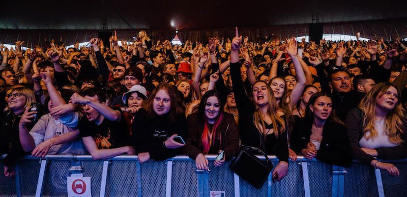 Fans at Sefton Park Pilot, one of the ERP shows which proved "large-scale events are inherently safe