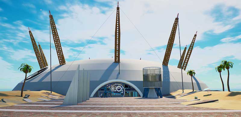 The O2 as it appears in Fortnite Creative