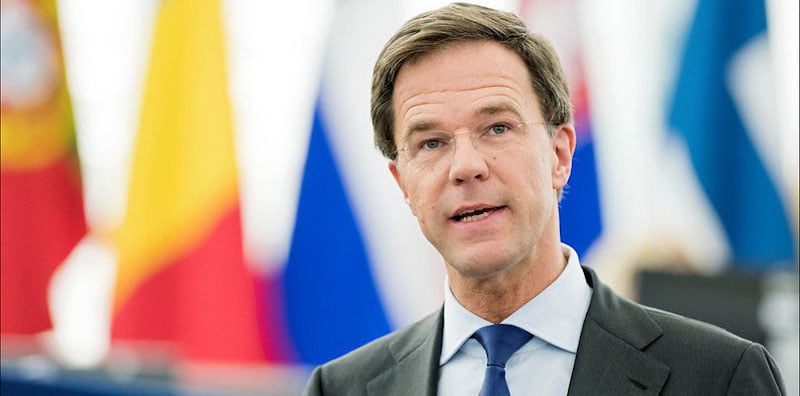 Dutch prime minister Mark Rutte has tightened restrictions on events