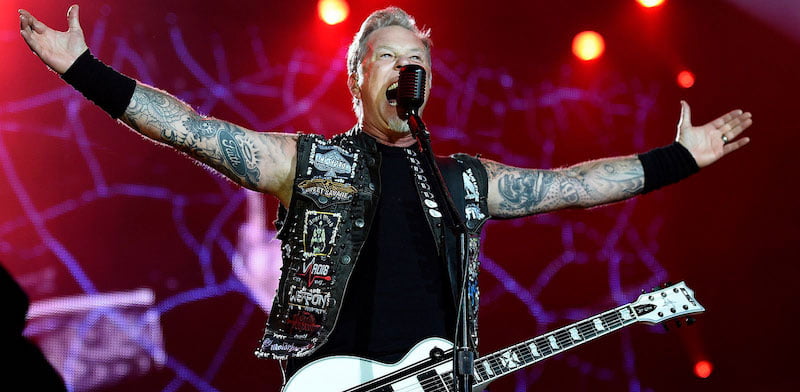 Metallica frontman James Hetfield