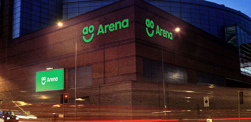 ASM Global's AO Arena Manchester