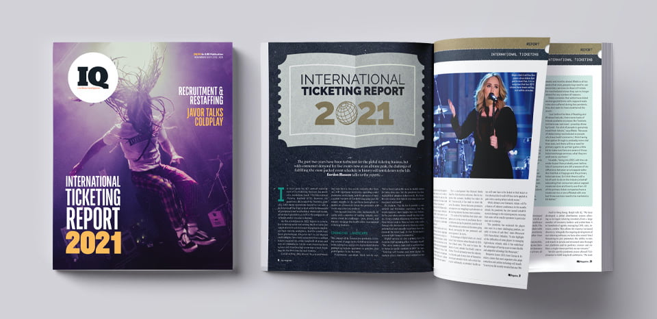 IQ 105 out now: International Ticketing Report | IQ Magazine