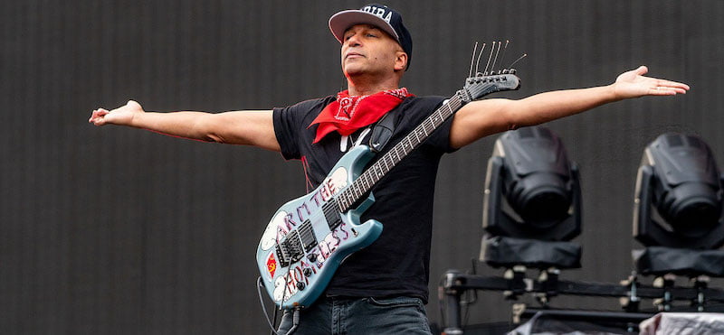 Tom Morello has pledged to boycott venues that use face-scanning technology