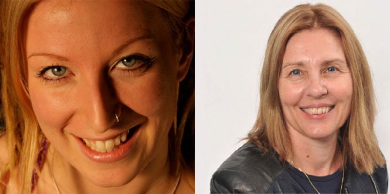 L-R: Claire O'Neill, Teresa Moore