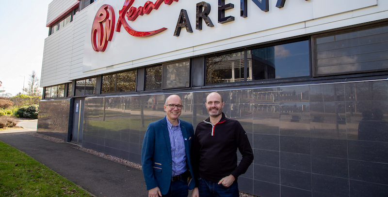 Director of Ticketing at The Ticket Factory, Richard Howle, and Senior Sales Manager at SECUTIX, Andy Duckworth