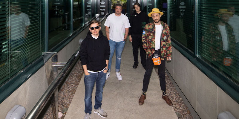 L-R, Big Idea: Slawomir Ostruszka, Aleksander Wasielewski, Emil Młodak, Grant Blaisdell