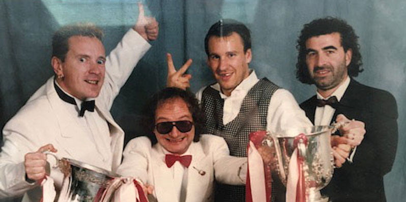 John Lydon, Ed Grossman, Paul Merson, Lionel Martin