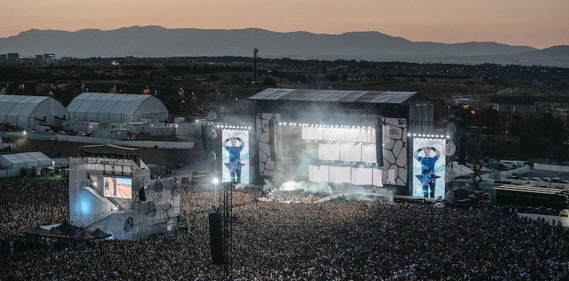 Mad Cool festival in Spain