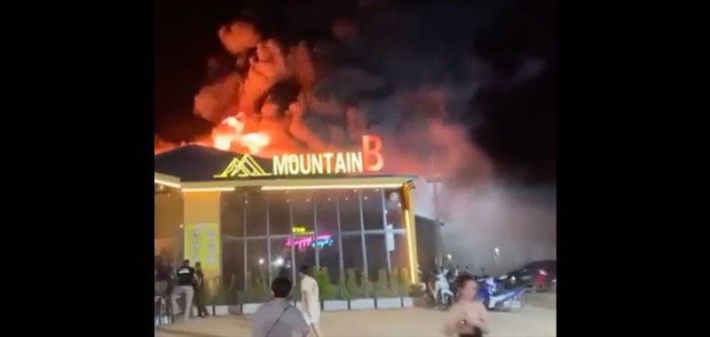 The Mountain B pub in the Sattahip district of Chonburi province